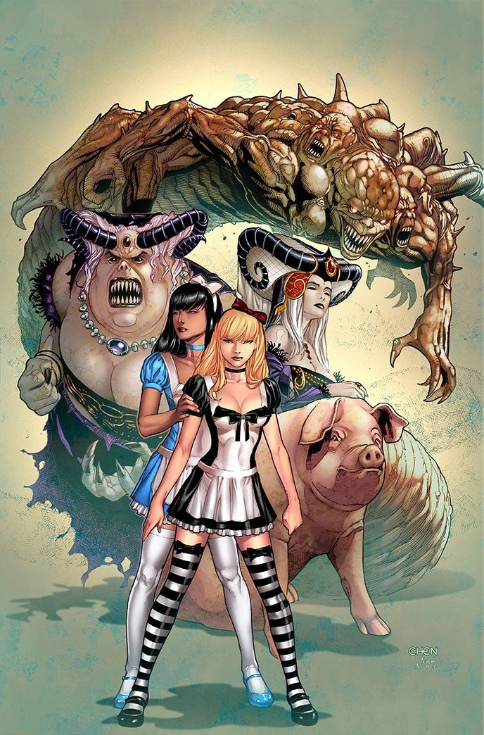 REVENGE OF WONDERLAND #6 (OF 6) CVR A CHEN