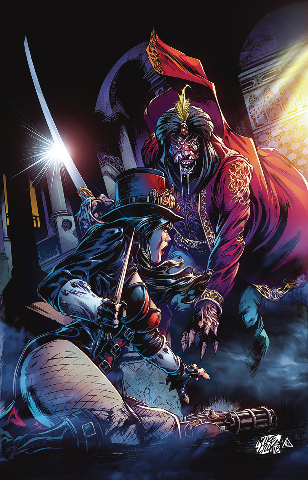 VAN HELSING SWORD OF HEAVEN #5 (OF 6) CVR B LILLY (MR)