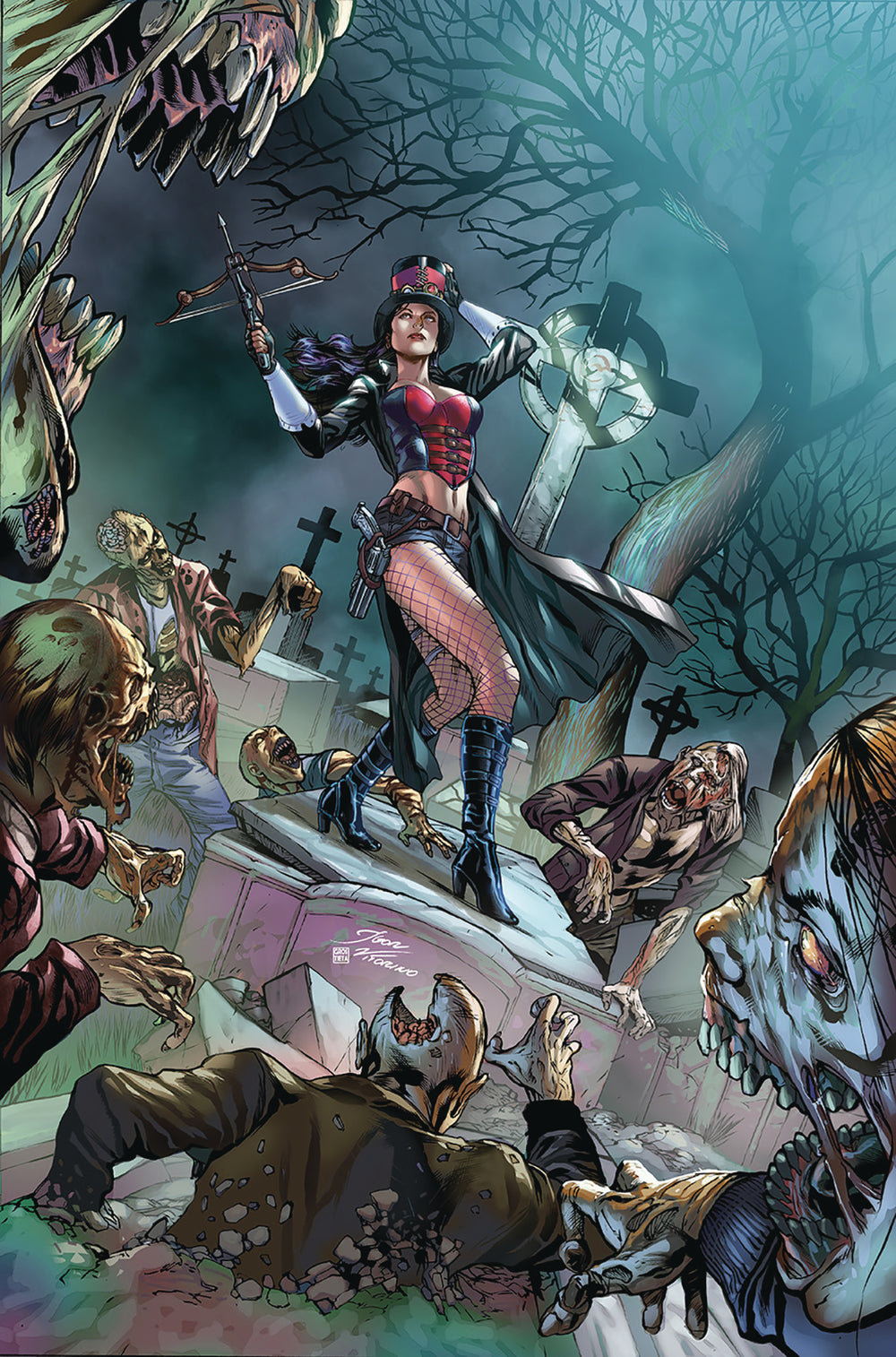 VAN HELSING SWORD OF HEAVEN #6 (OF 6) CVR B VITORINO (MR)