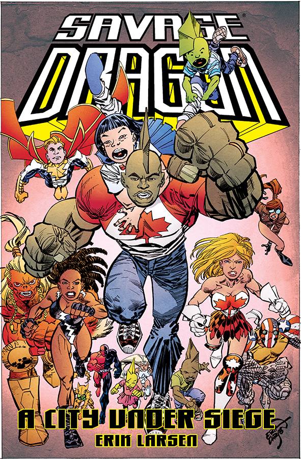 SAVAGE DRAGON CITY UNDER SIEGE TP (MR)