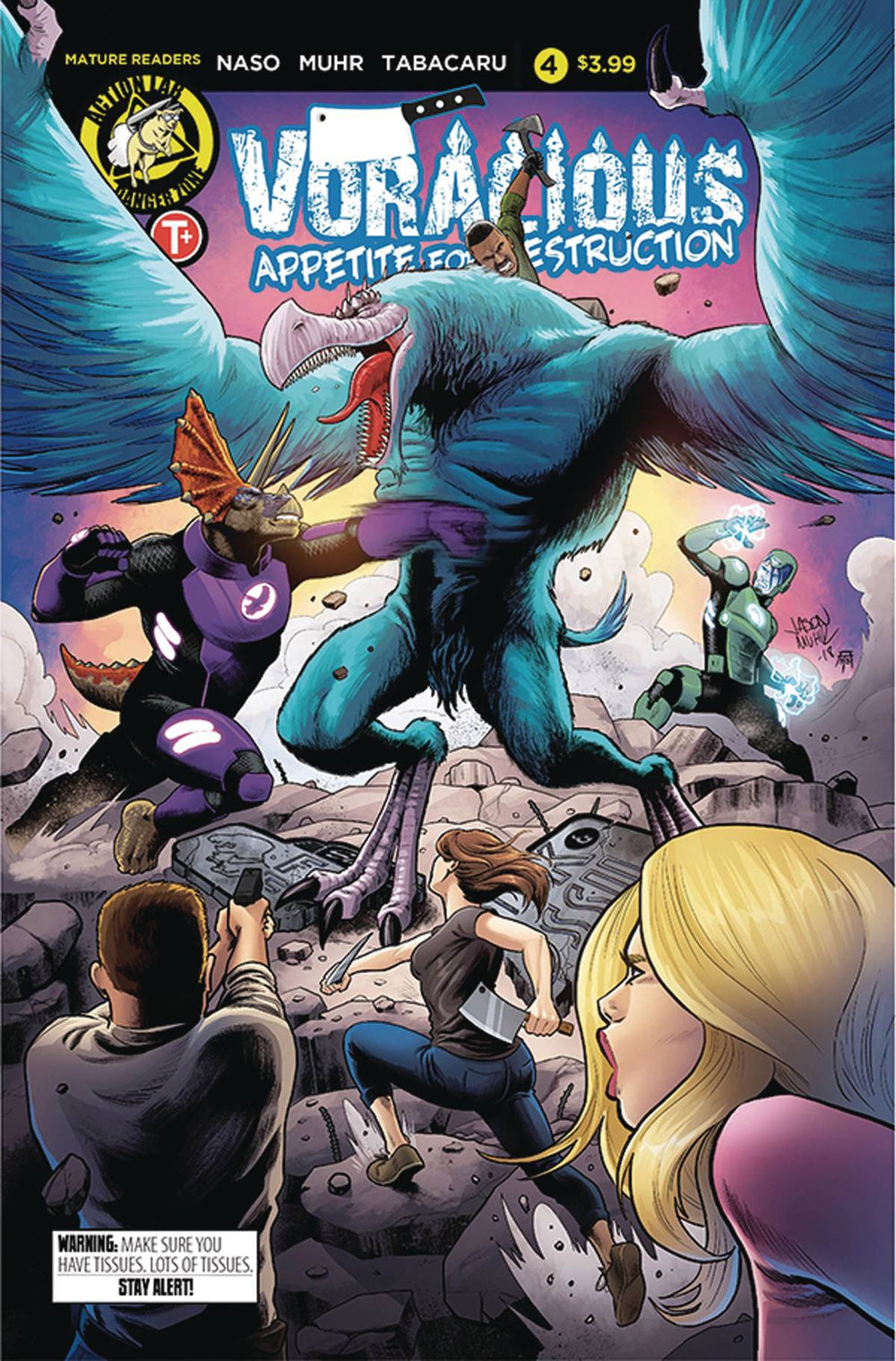 VORACIOUS APPETITE FOR DESTRUCTION #4 (OF 5) CVR A MUHR