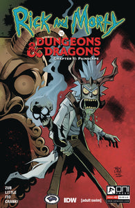 RICK & MORTY VS D&D II PAINSCAPE #2 CVR A LITTLE (MR)