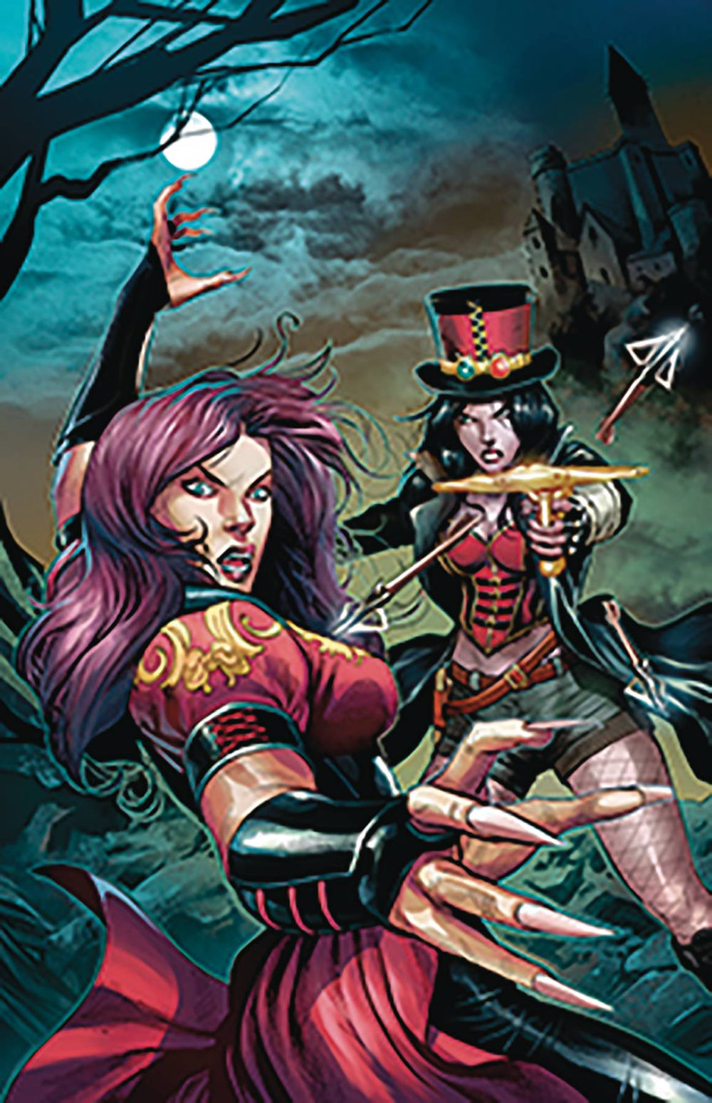 VAN HELSING VS DRACULAS DAUGHTER #5 (OF 5) CVR B COCCOLO