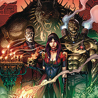 VAN HELSING VS DRACULAS DAUGHTER #5 (OF 5) CVR E METCALF