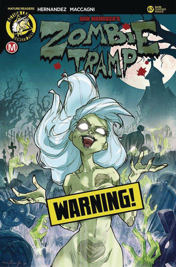 ZOMBIE TRAMP ONGOING #67 CVR D CHIMISSO RISQUE (MR)