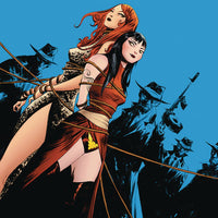 VAMPIRELLA RED SONJA #7 LEE LTD VIRGIN CVR