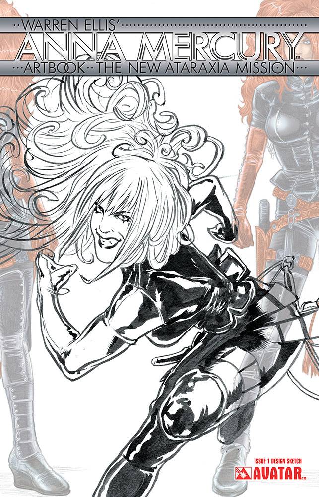 ANNA MERCURY ARTBOOK DESIGN SKETCH VAR (MR)