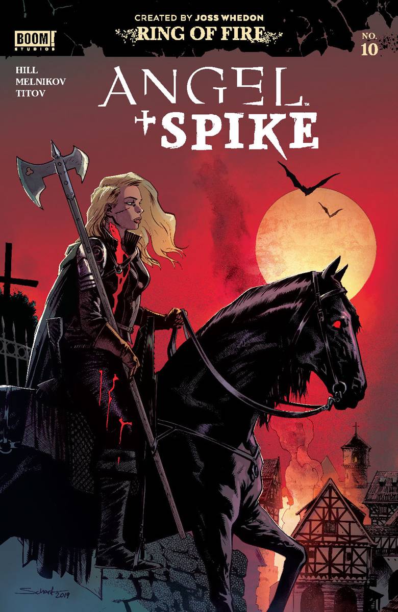 ANGEL & SPIKE #10 CVR B MELKINOV