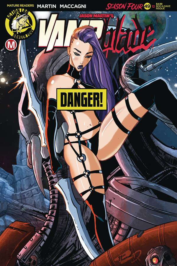 VAMPBLADE SEASON 4 #12 (#49) CVR D RUDETOONS REYNOLDS RISQUE