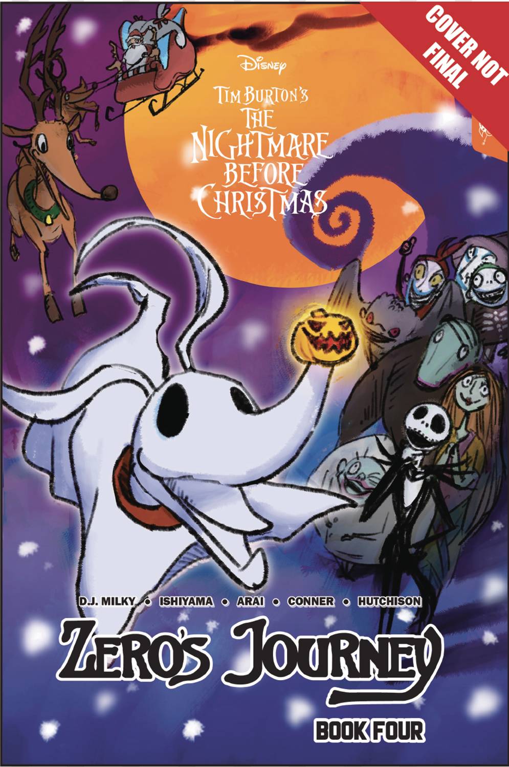 DISNEY MANGA NIGHTMARE CHRISTMAS ZEROS JOURNEY TP VOL 04 (C: