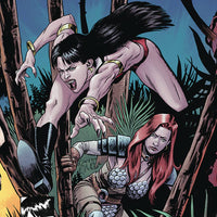 VAMPIRELLA RED SONJA #8 GORHAM LTD VIRGIN HOMAGE CVR