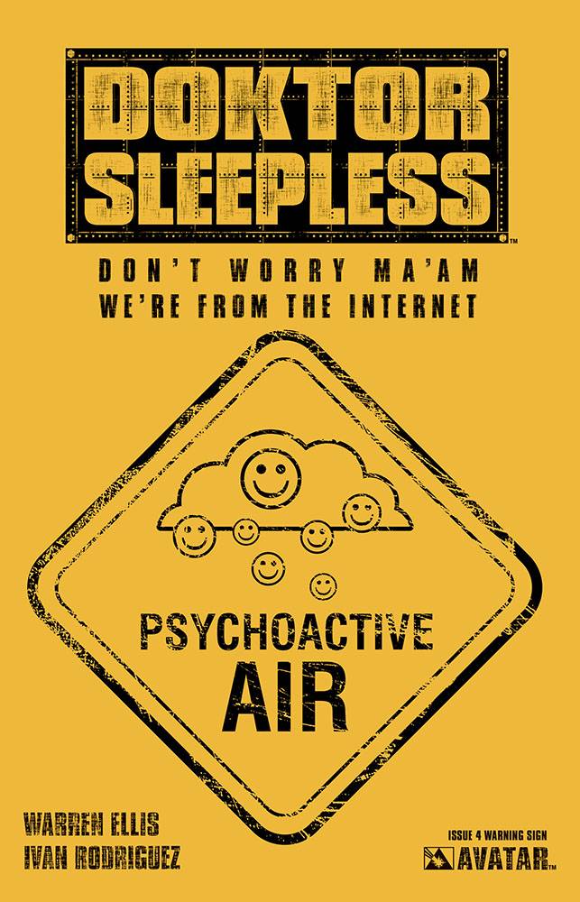 DOKTOR SLEEPLESS #4 WARNING SIGN VAR (MR)