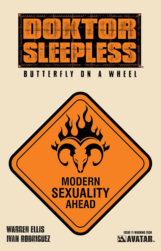 DOKTOR SLEEPLESS #11 WARNING SIGN VAR (MR)