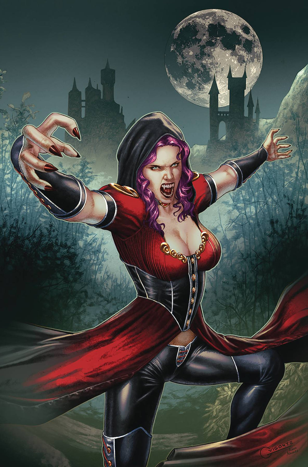 VAN HELSING VS LEAGUE MONSTERS #5 CVR D VIGONTE (RES)