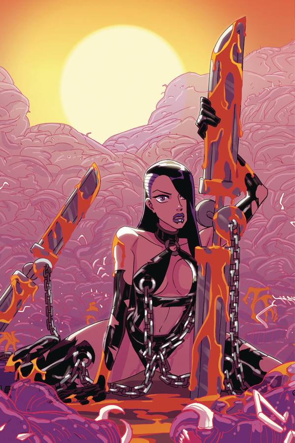 VAMPBLADE #50 (OF 50) CVR G WINSTON YOUNG VIRGIN VARIANT (MR