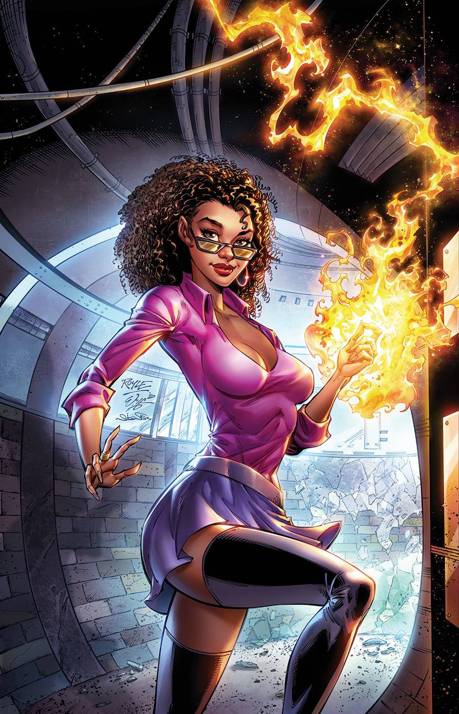 ROBYN HOOD JUSTICE #4 CVR D ROYLE