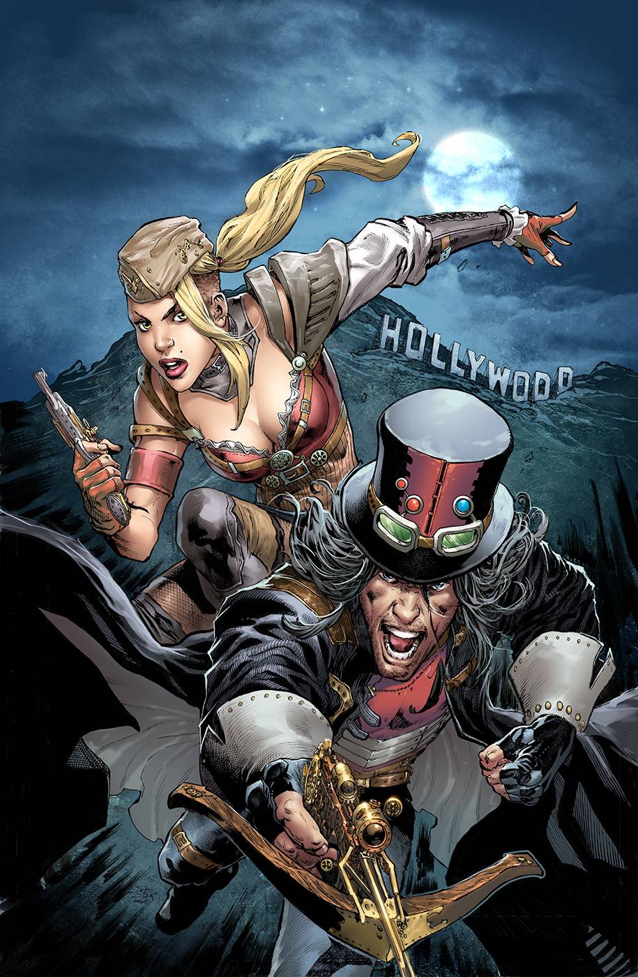 GRIMM UNIVERSE PRESENTS QTRLY STEAMPUNK CVR B NETHO DIAZ