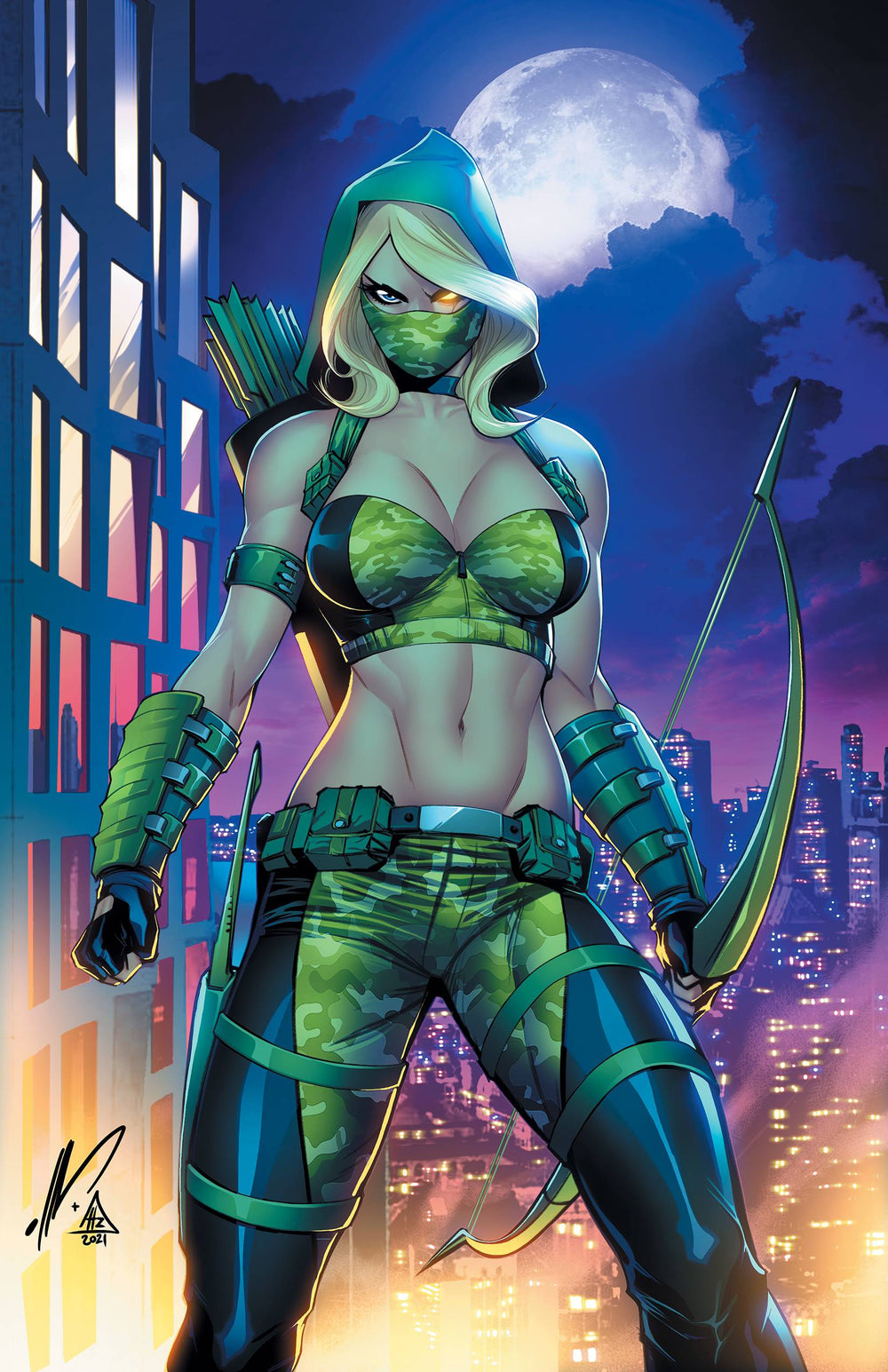 ROBYN HOOD 2021 ANNUAL SWARM CVR C GARZA