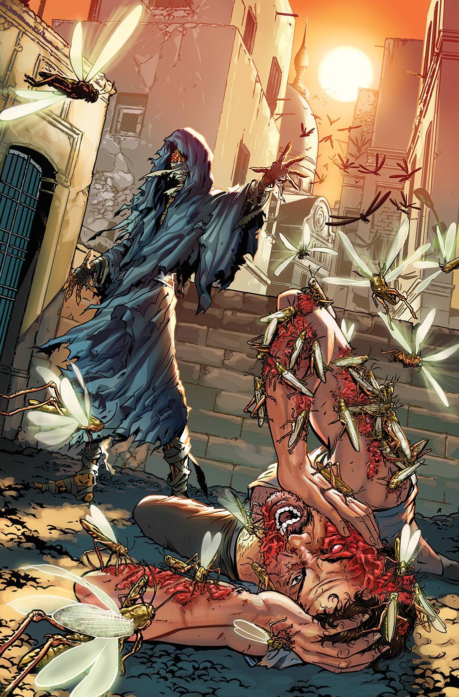 MYTHS & LEGENDS QUARTERLY BLOOD PHARAOH CVR B RIVEIRO