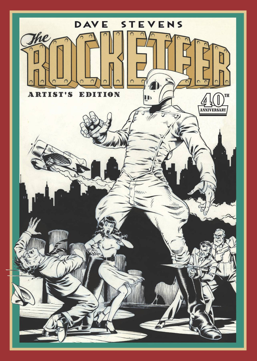 DAVE STEVENS ROCKETEER ARTISTS ED HC HARD COVER