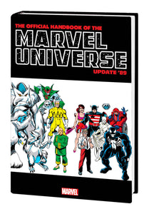 OFFICIAL HANDBOOK MARVEL 89 OMNIBUS HC FRENZ VENOM CVR