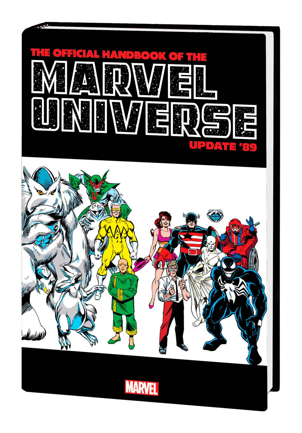 OFFICIAL HANDBOOK MARVEL 89 OMNIBUS HC FRENZ VENOM CVR