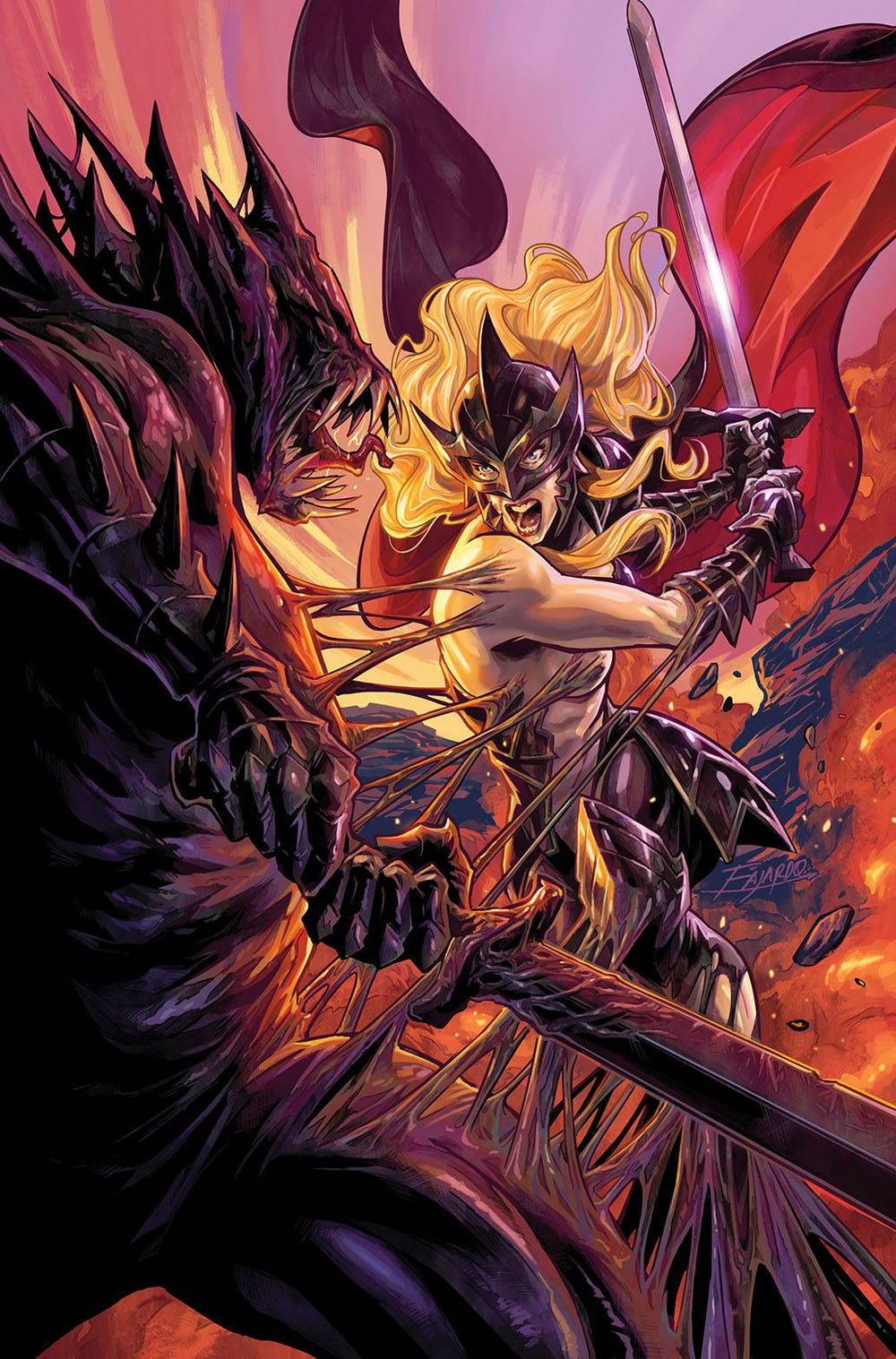GRIMM UNIV PRESENTS QUARTERLY BLACK KNIGHT CVR B FAJARDO