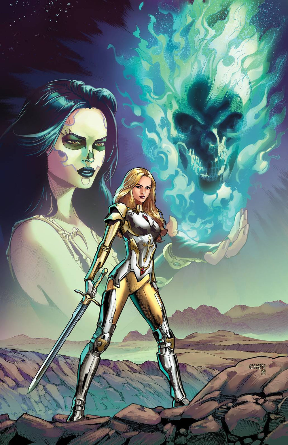 GRIMM SPOTLIGHT MYSTERE DIVINITY ONESHOT CVR B CHEN