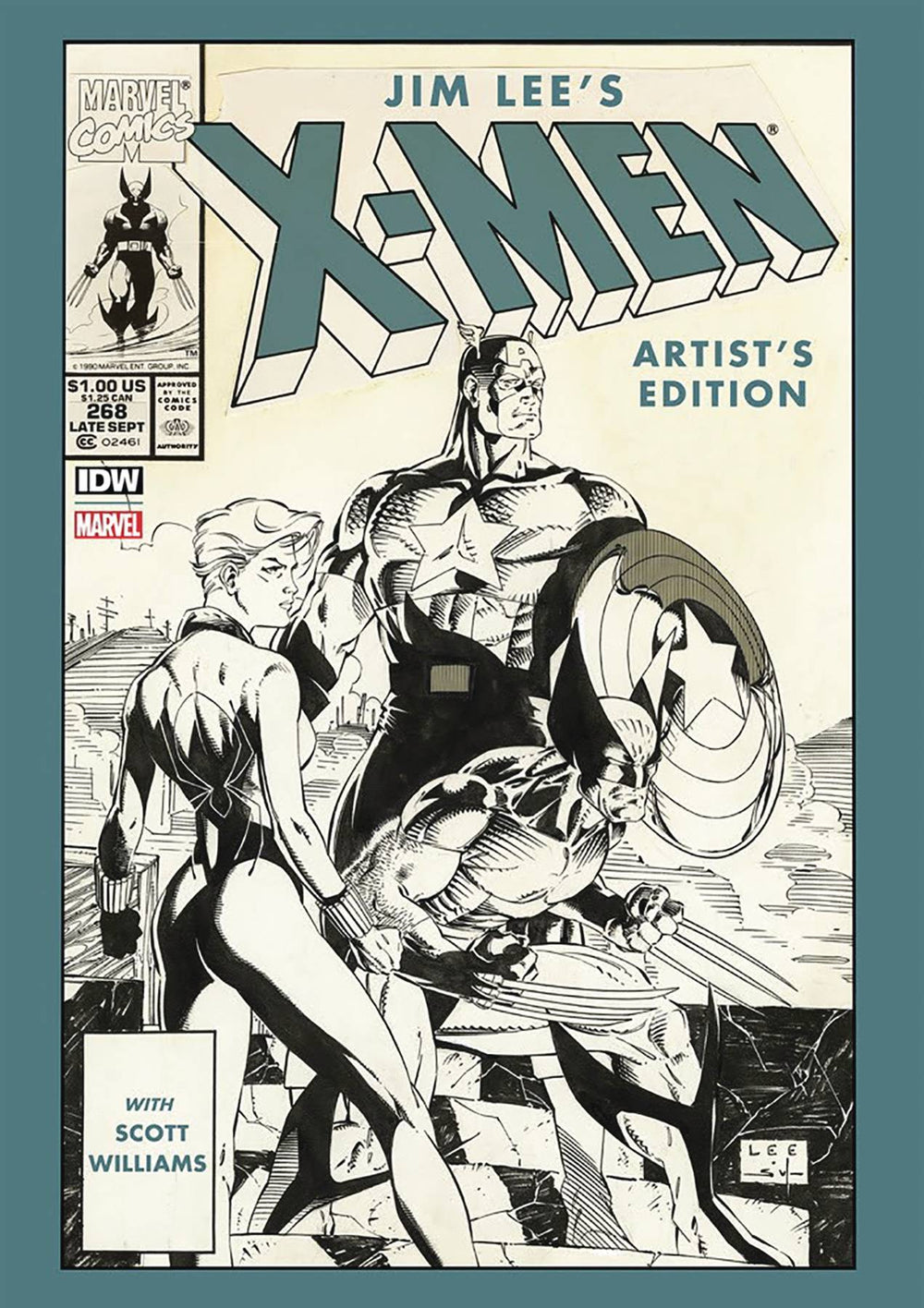 JIM LEES X-MEN ARTIST ED HC HARD COVER 2ND PTG