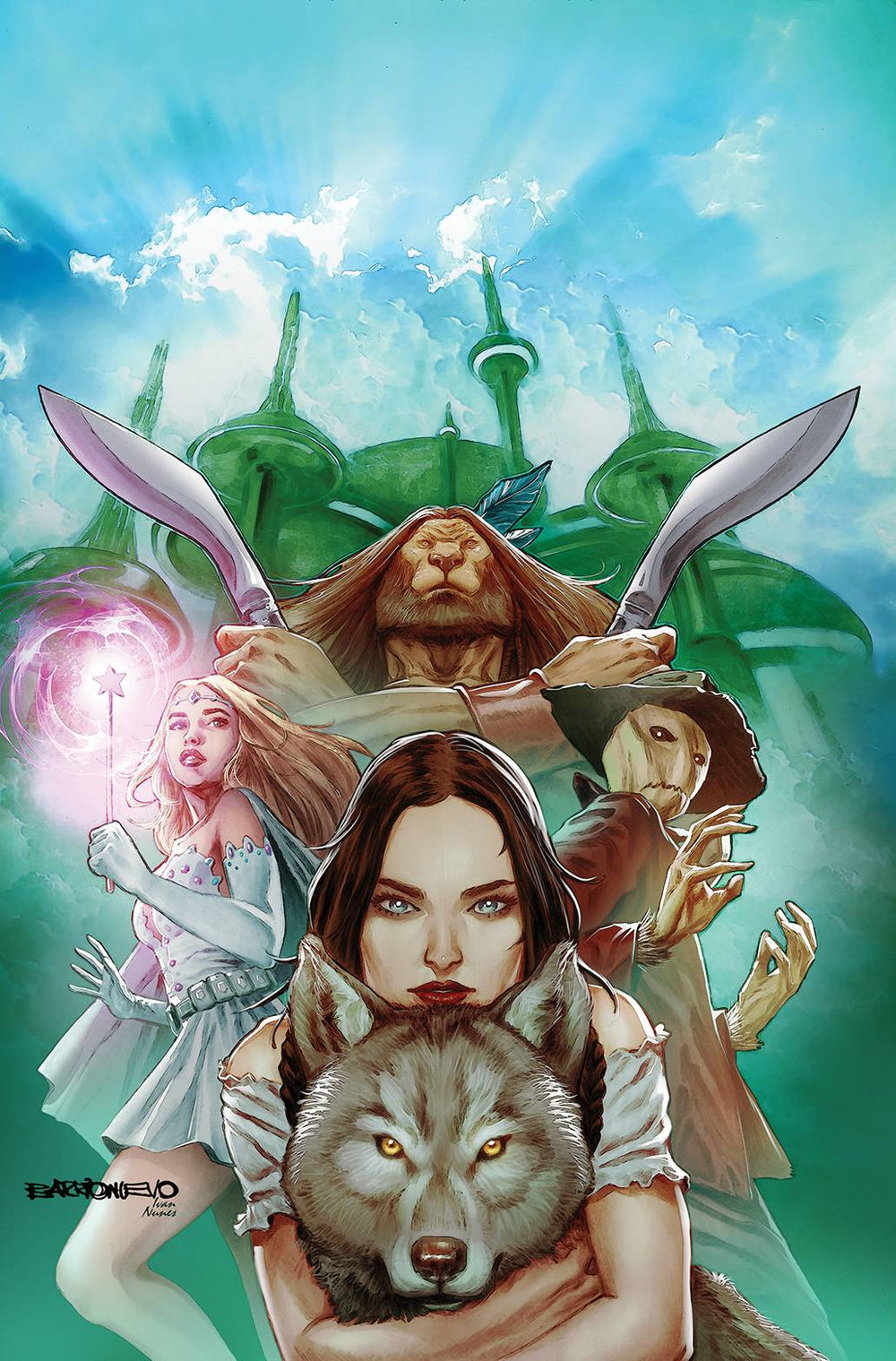OZ RETURN OF WICKED WITCH #1 (OF 3) CVR B BARRIONUEVO