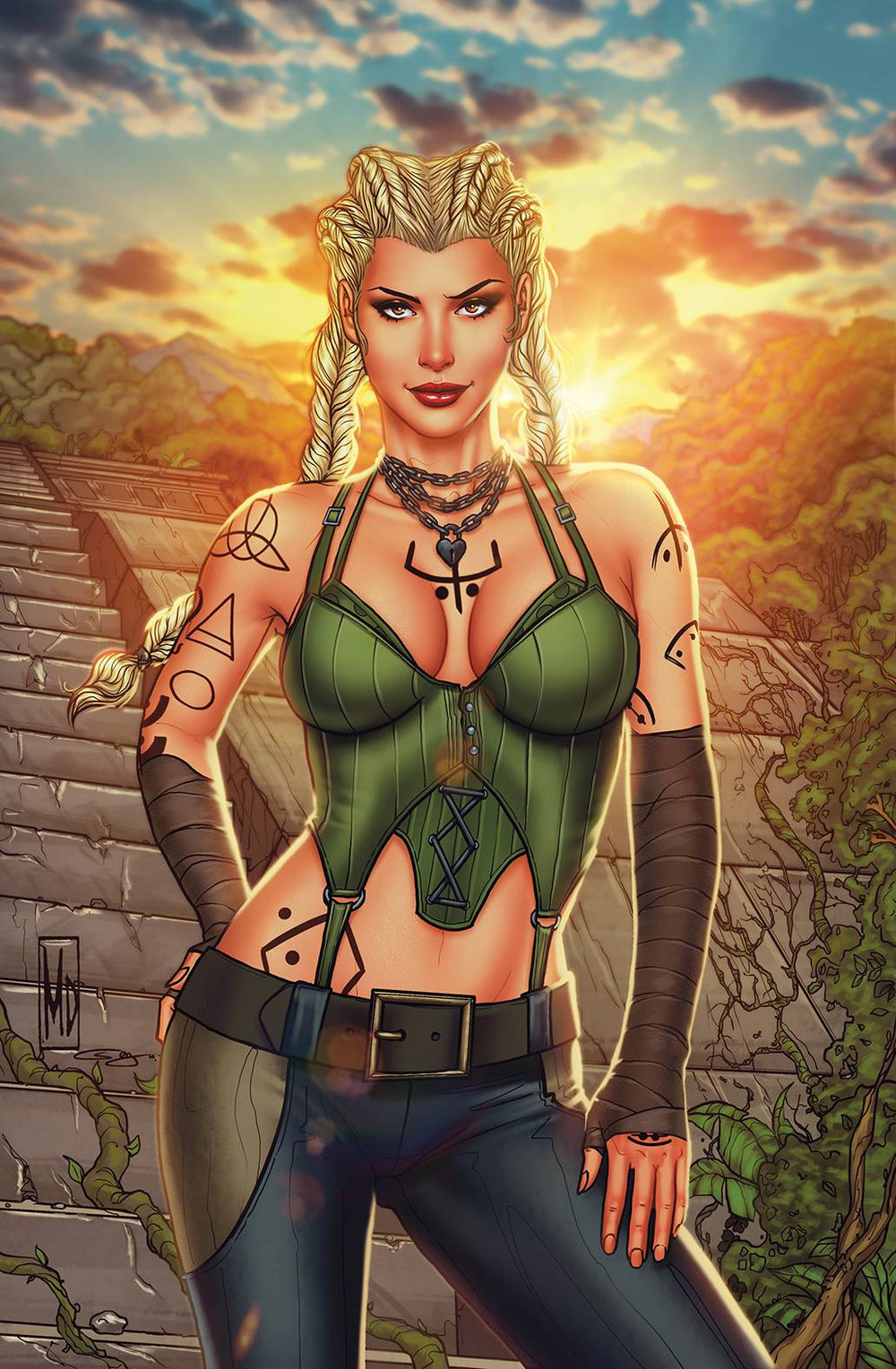 MYTHS & LEGENDS QUARTERLY BLOOD OF GODS #1 CVR B DIPASCALE
