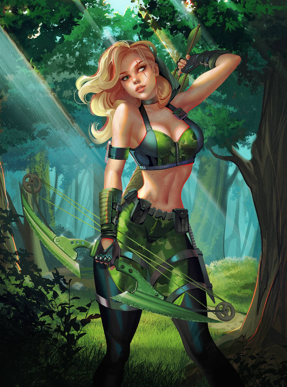 ROBYN HOOD LAST STOP ONESHOT CVR C LOMOV
