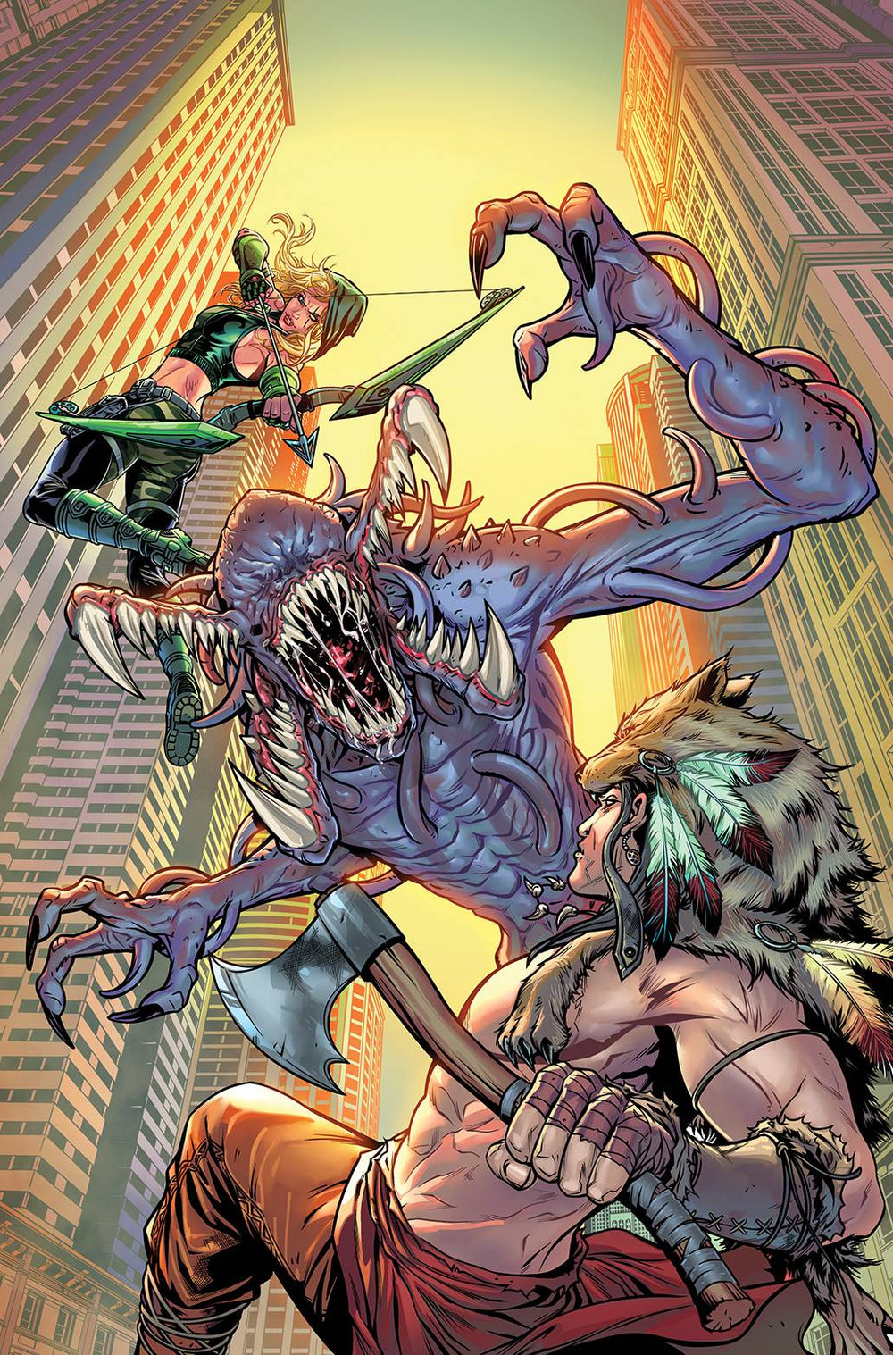 ROBYN HOOD CRAWLING CHAOS ONESHOT CVR B RIVEIRO