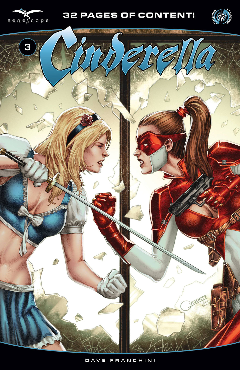 CINDERELLA VS QUEEN OF HEARTS #3 (OF 3) CVR A VIGONTE