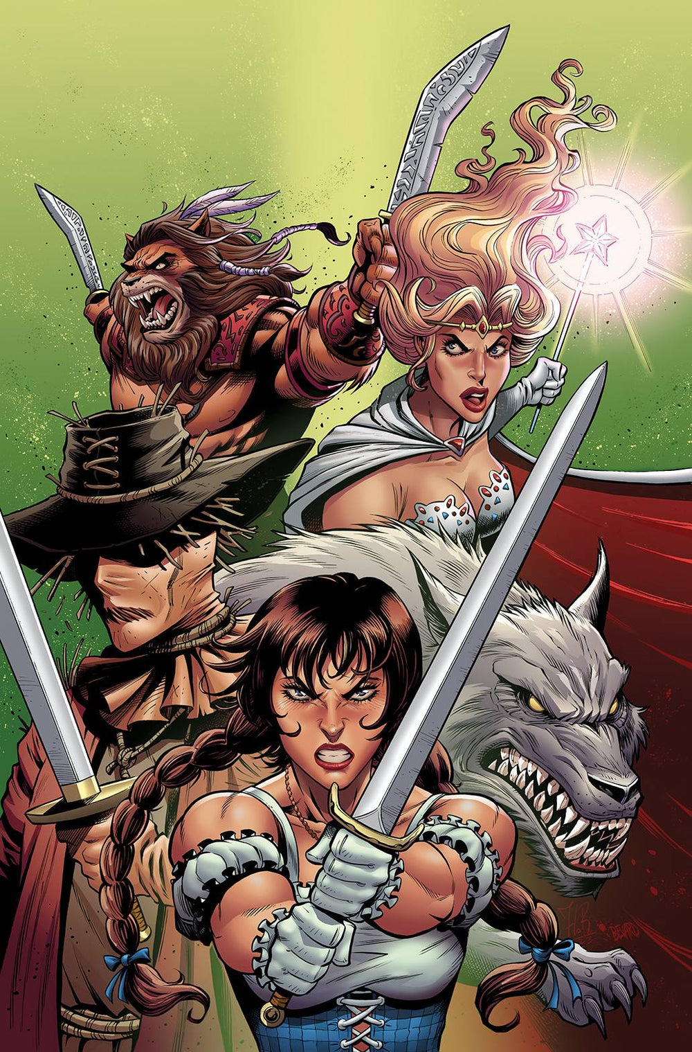 OZ KINGDOM OF LOST #1 (OF 3) CVR B JORDI TARRAGONA