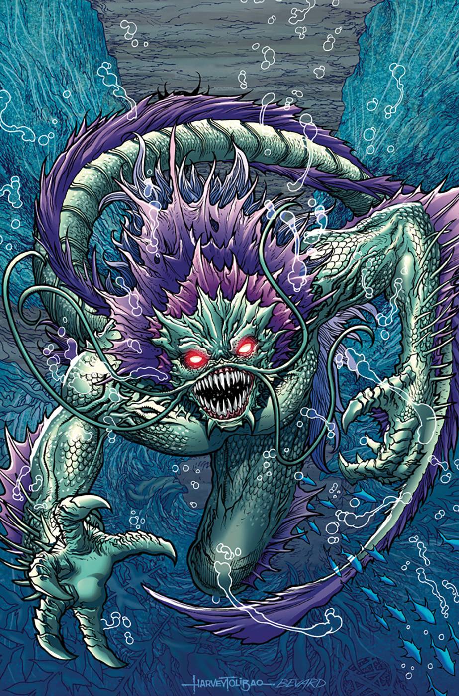GRIMM SPOTLIGHT ZODIAC VS HYDRA CVR B HARVEY TOLIBAO
