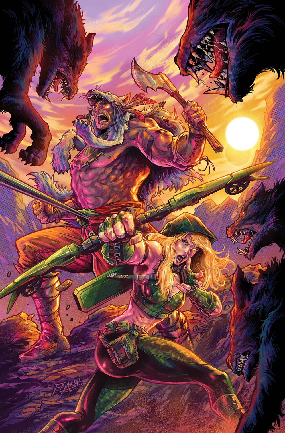 ROBYN HOOD DARK SHAMAN CVR B GUILLERMO FAJARDO