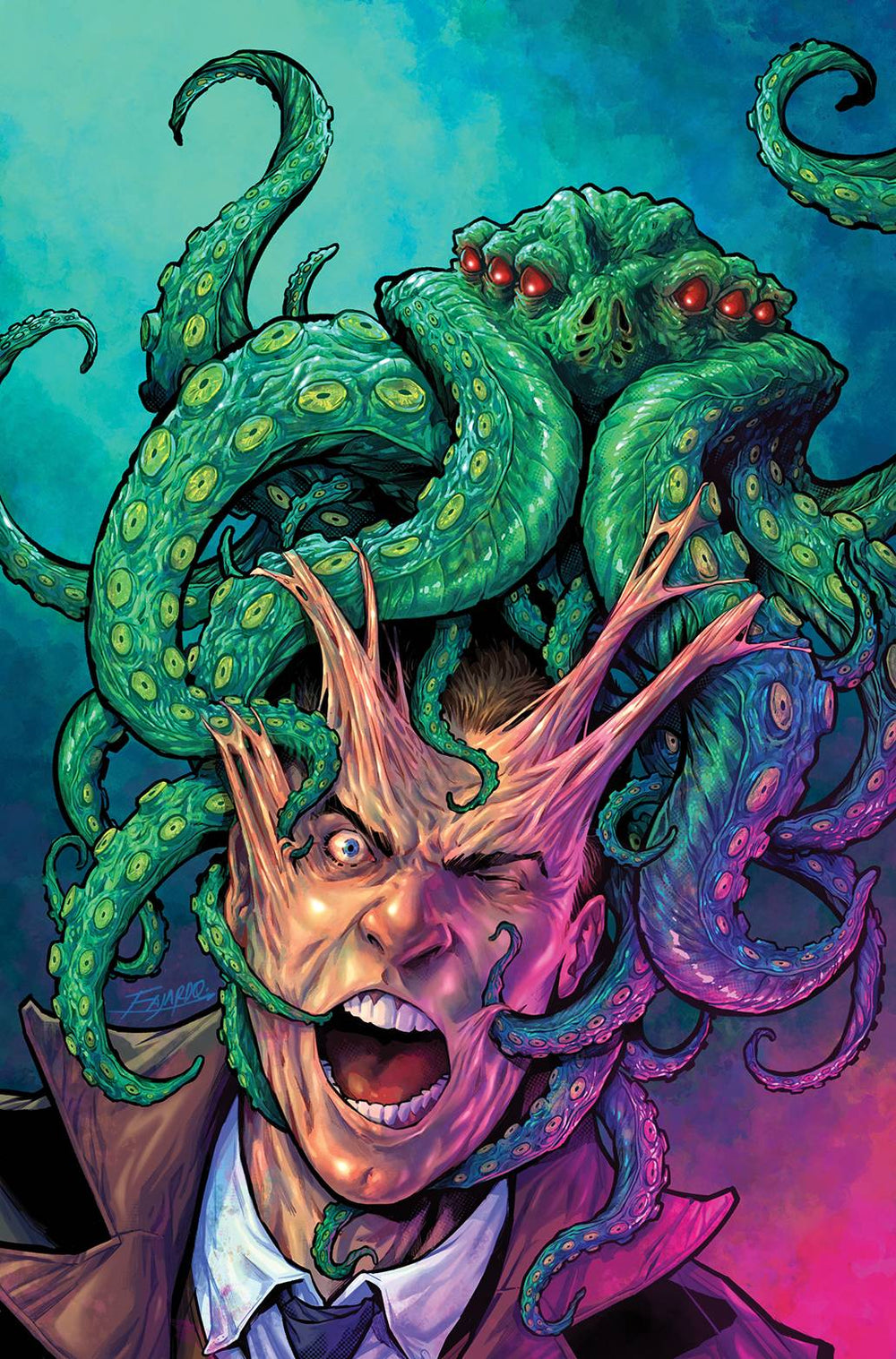 LOVECRAFT CALL OF CTHULHU CVR B GUILLERMO FAJARDO