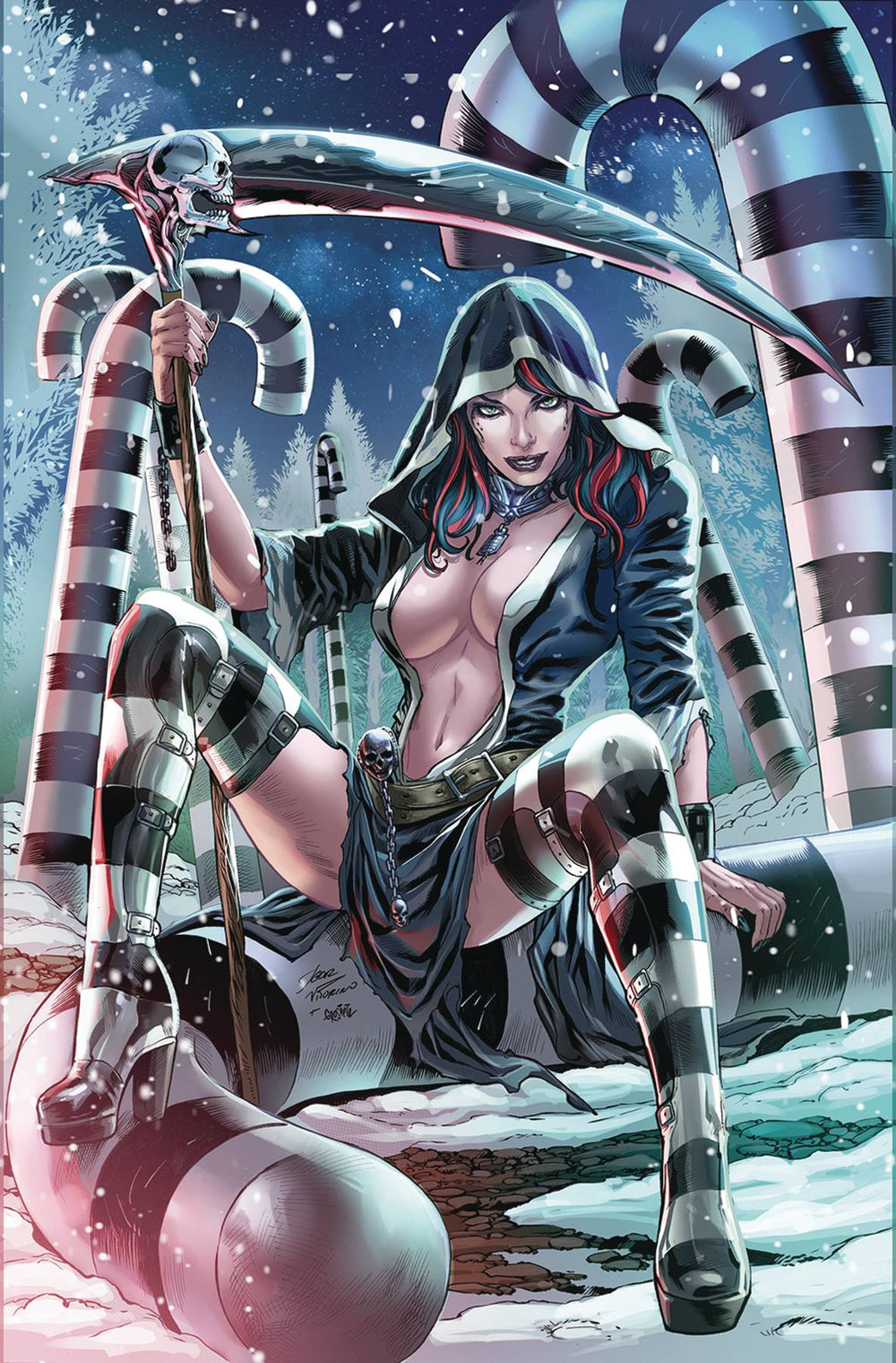 GFT 2023 HOLIDAY PINUP SPECIAL CVR B VITORINO