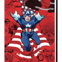 JEPH LOEB TIM SALE CAPTAIN AMERICA GALLERY EDITION HC DM