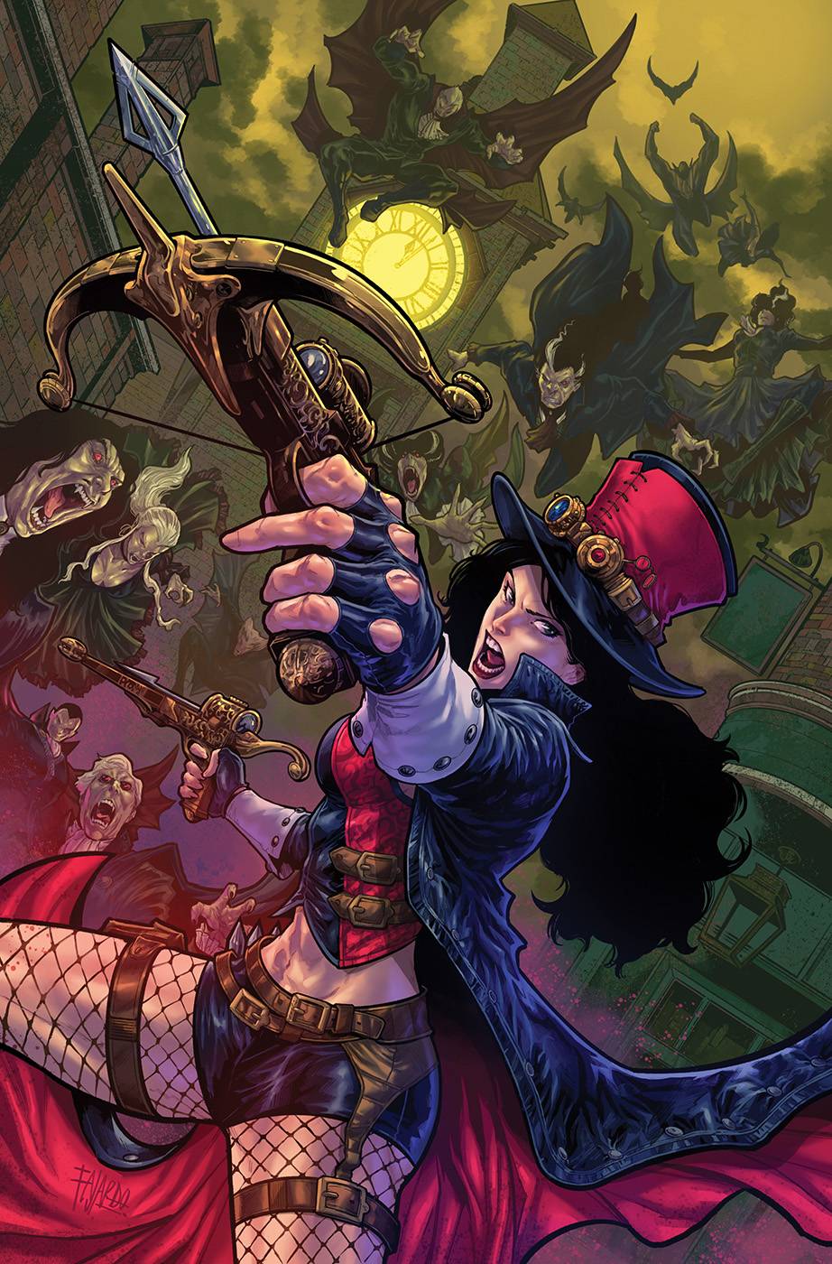 VAN HELSING VAMPIRE HUNTER #3 (OF 3) CVR B GUILLERMO FAJARDO