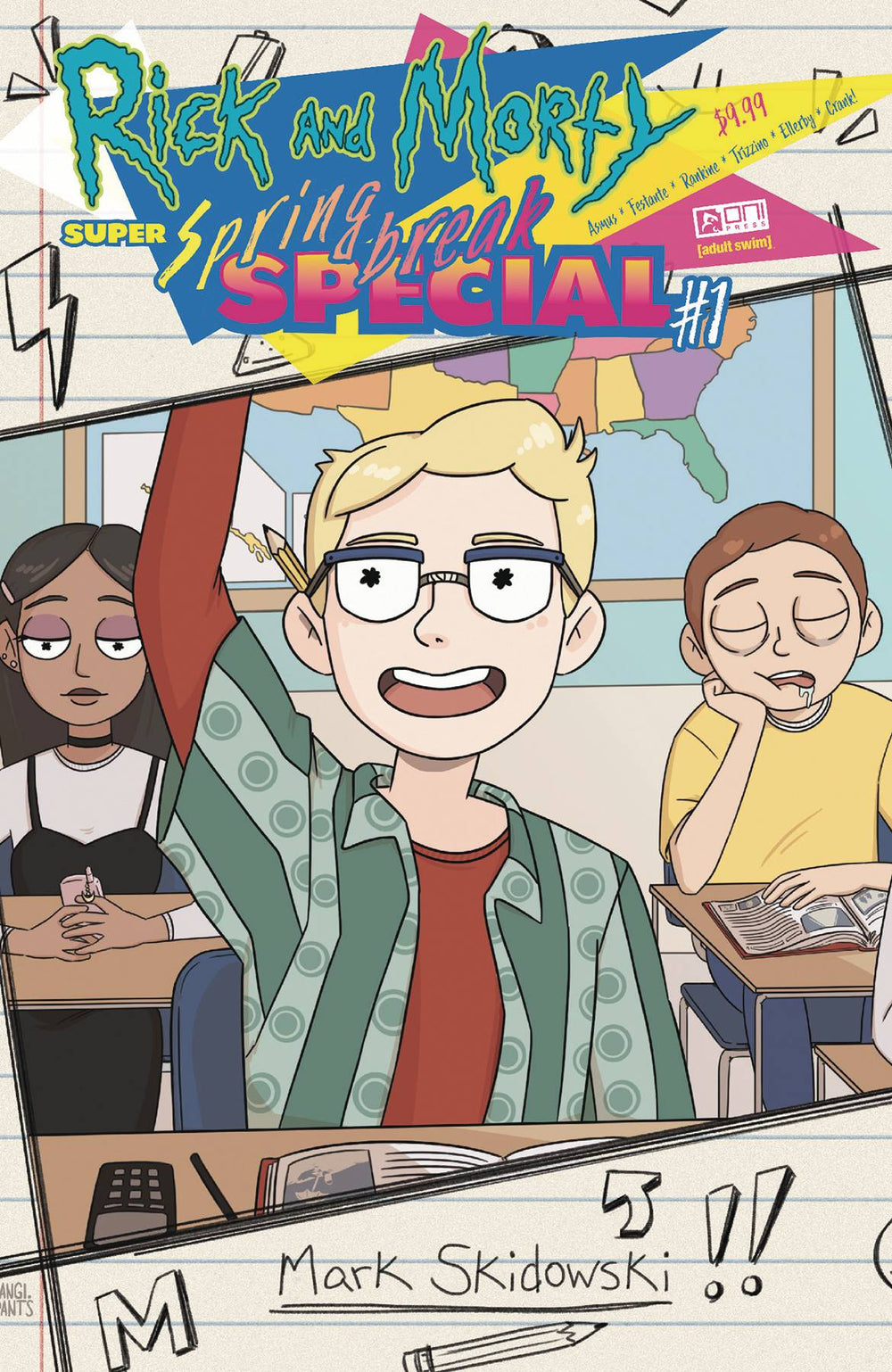 RICK AND MORTY SUPER SPRING BREAK SPECIAL #1 CVR C TRIZZINO
