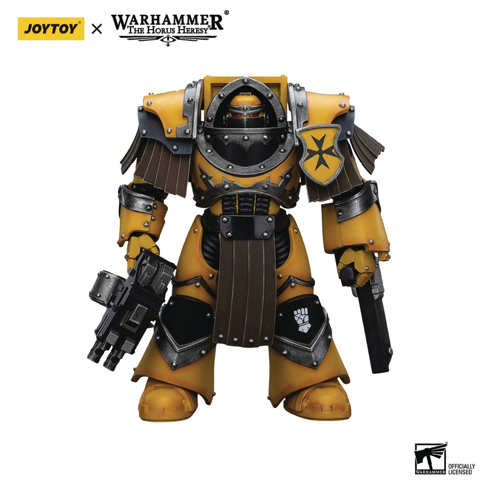 JT WH40K IMPERIAL FISTS TERMINATOR CHAINFIST 1/18 ACTION FIGURE