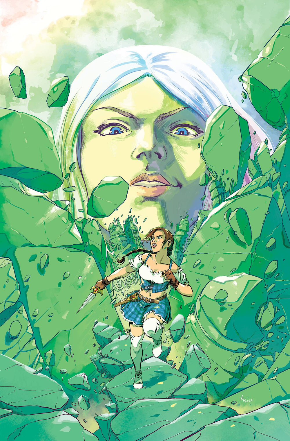 OZ FALL OF EMERALD CITY #3 (OF 3) CVR B MANUEL PREITANO