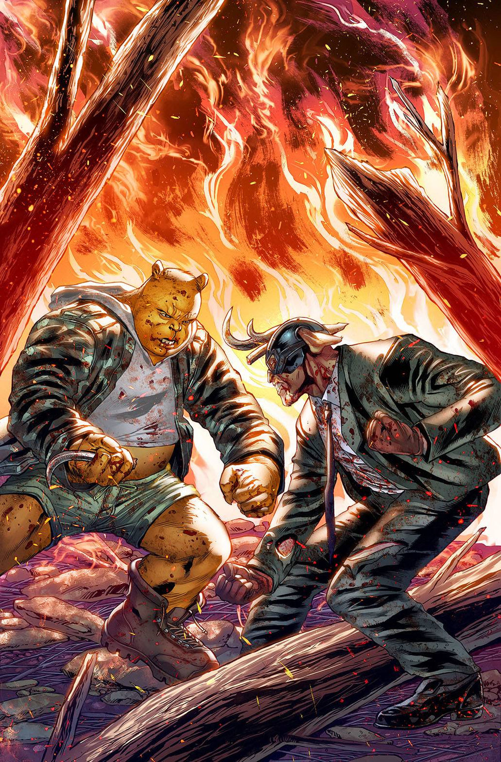 POOH VS BAMBI #3 (OF 3) CVR B IGOR VITORINO