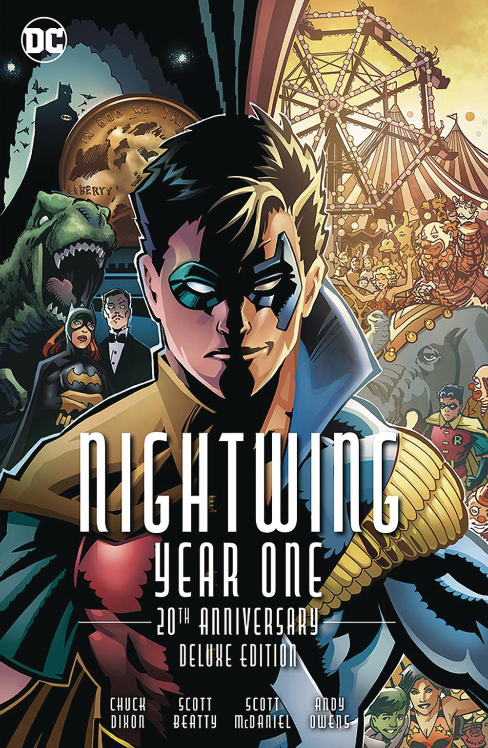 NIGHTWING YEAR ONE 20TH ANN DLX EDN HC MCDANIEL CVR