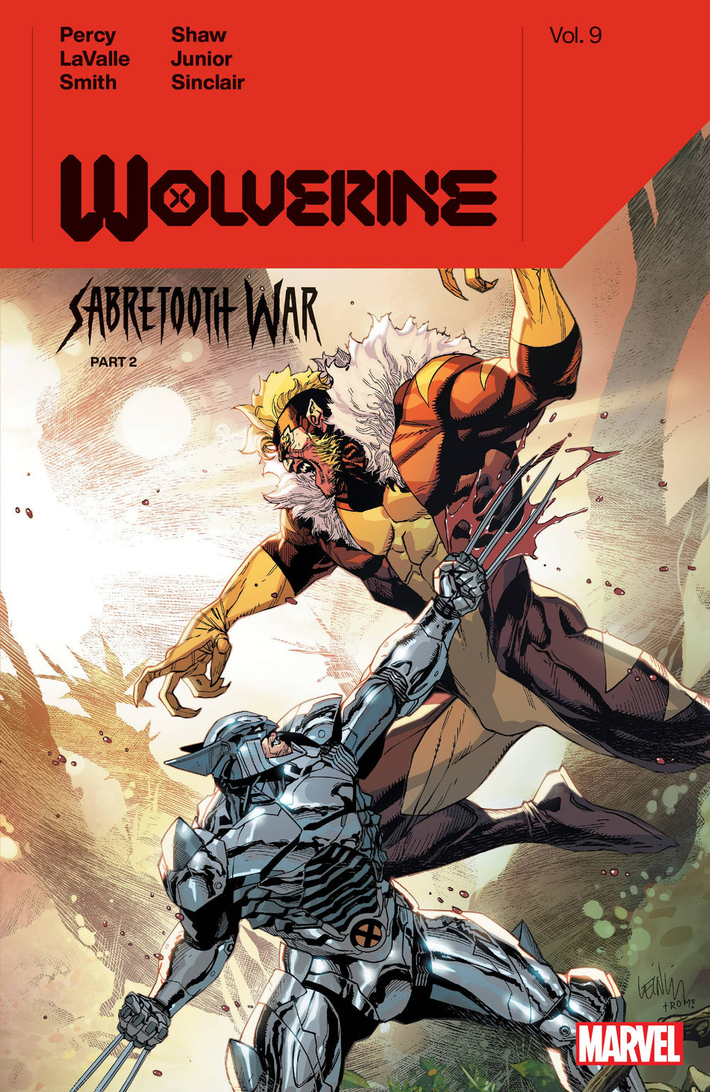 WOLVERINE BY BENJAMIN PERCY TP VOL 09 SABRETOOTH WAR PART 2