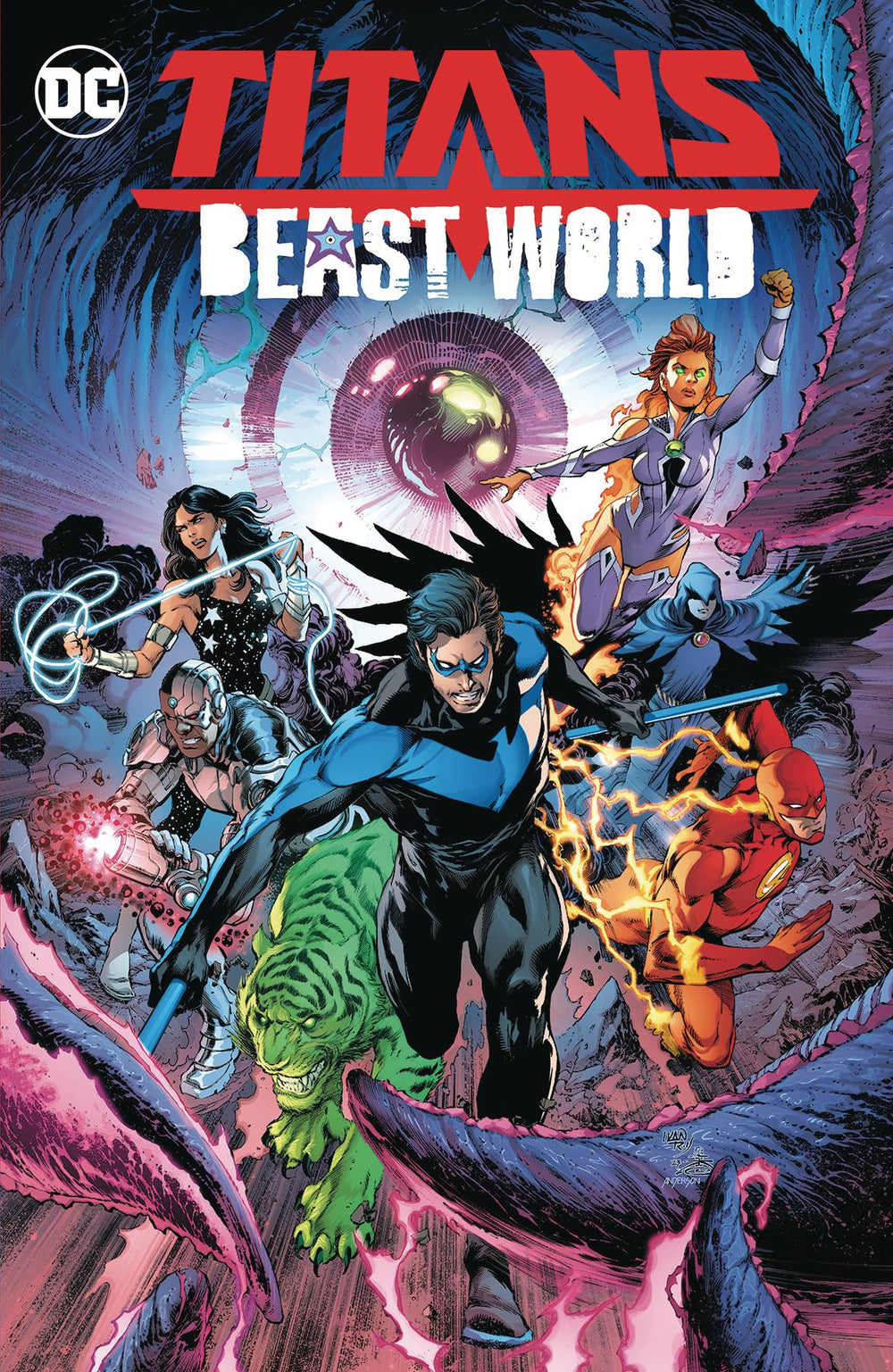 TITANS BEAST WORLD TP