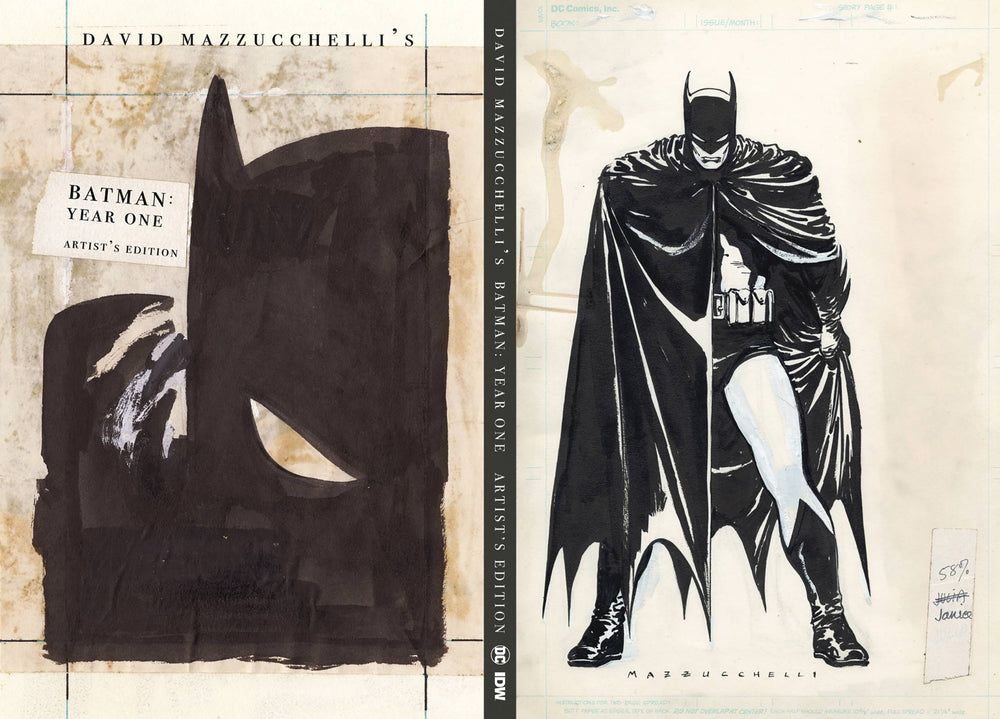 DAVID MAZZUCCHELLI BATMAN YEAR ONE ARTISTS ED HC HARD COVER