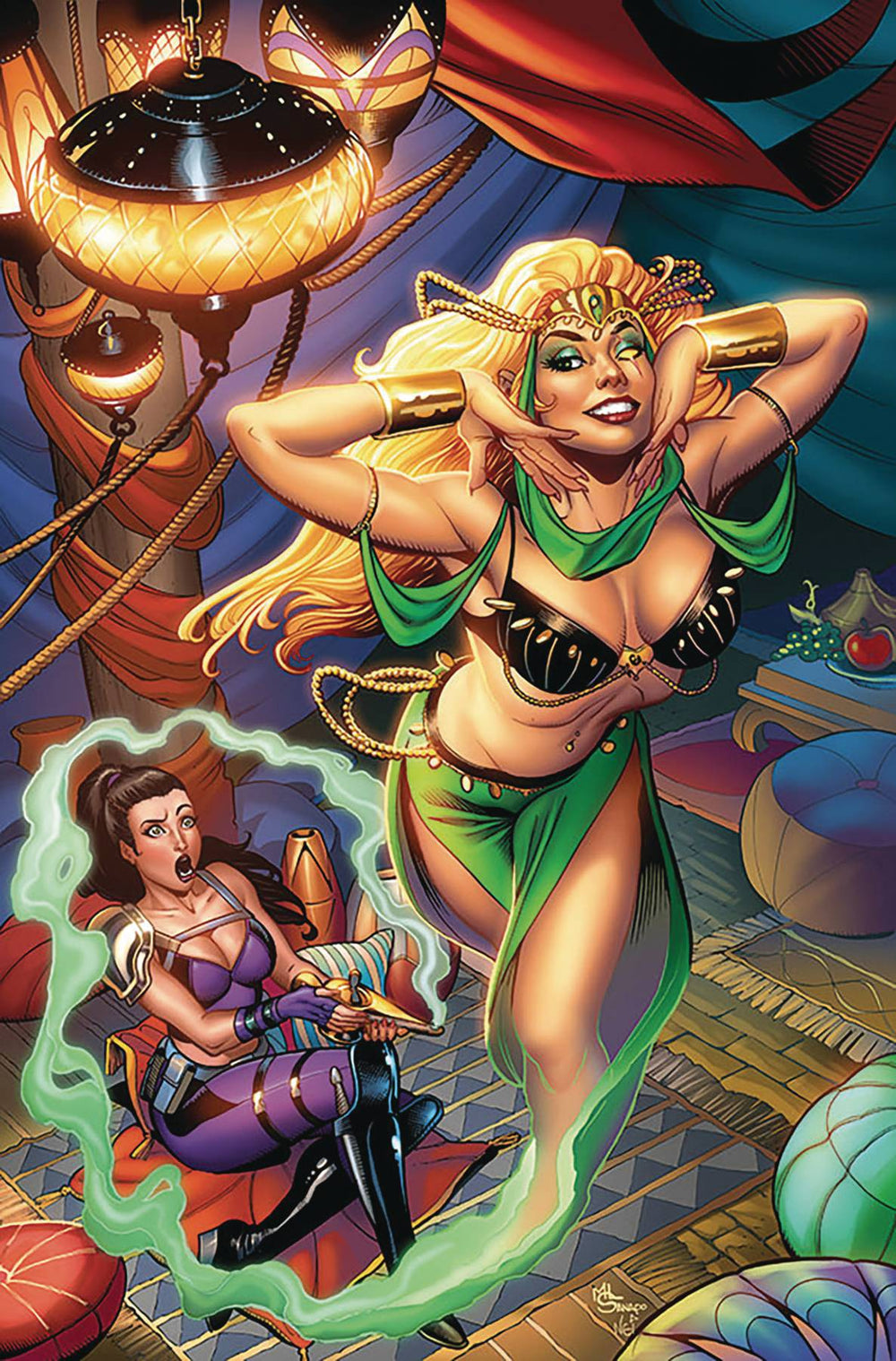 FAIRY TALE TEAM-UP ROBYN HOOD & JASMINE CVR D SANAPO